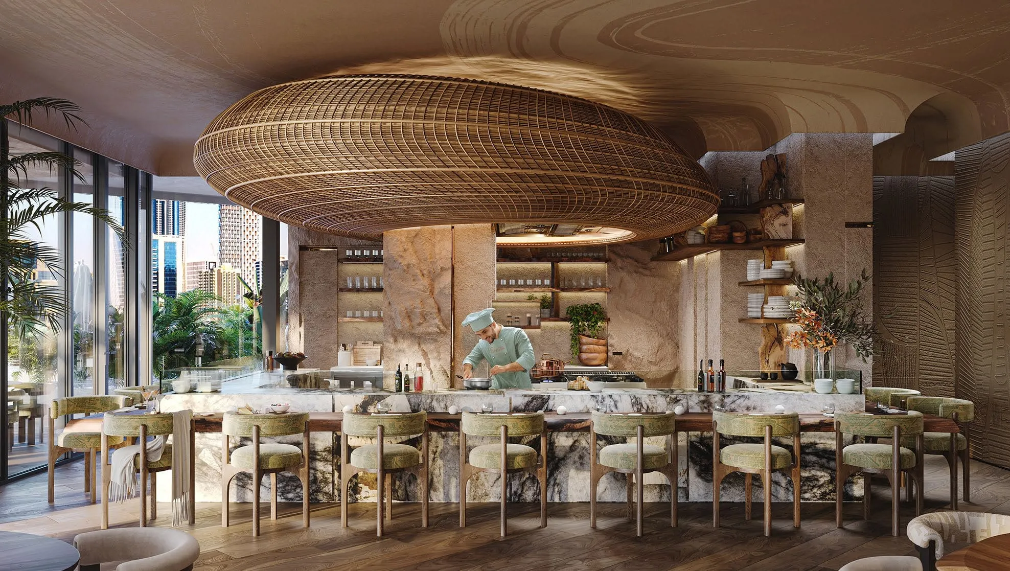 CLUB HOUSE DINNING — EYWA Tree of Life