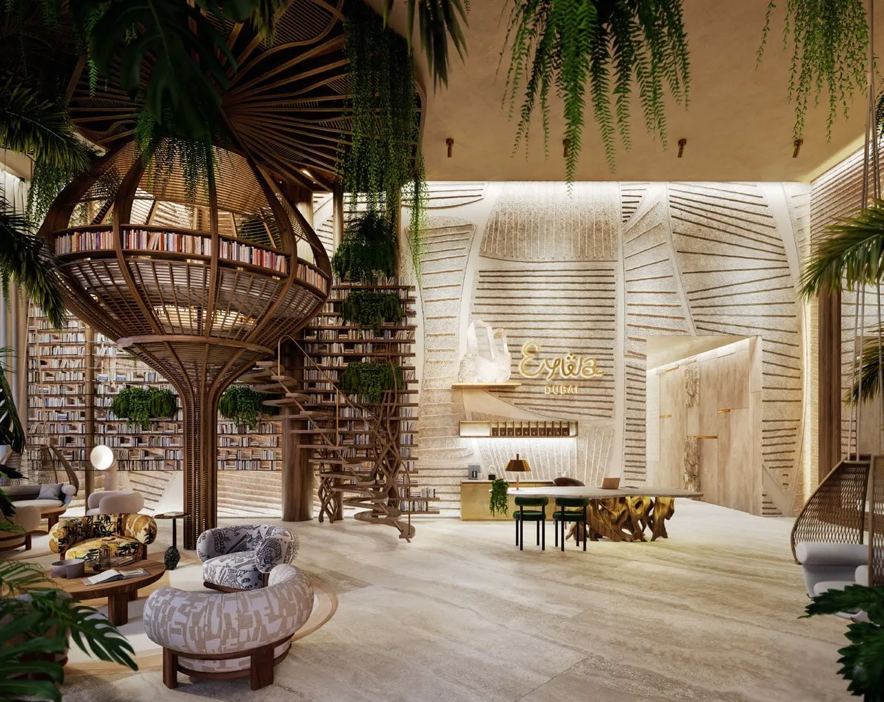 LOBBY — EYWA, Business Bay, Dubai